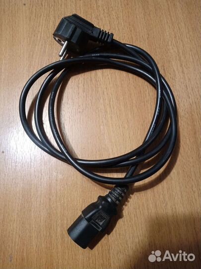 Кабель питания dexp черный, 1,5м. Без торга