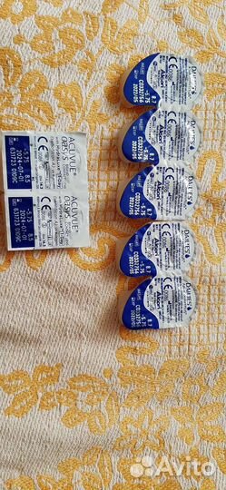 Линзы контактные однодневные acuvue-6,00,5,75