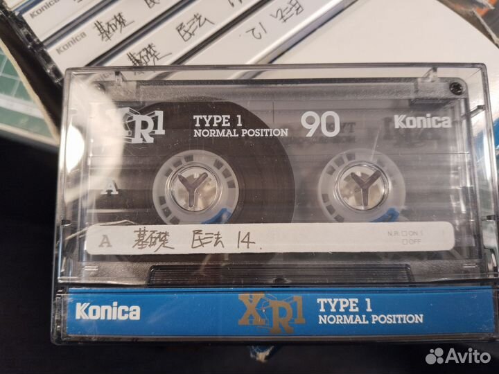 Аудио кассеты konika XR1