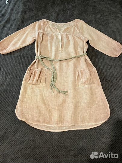 Платье льняное
