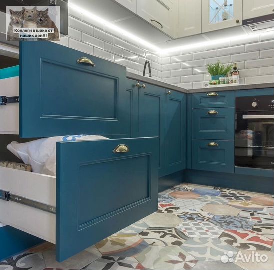 Кухня до потолка от производителя