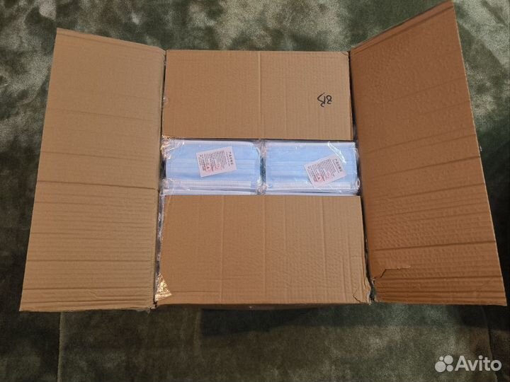 Маска медицинская одноразовая 50 упаковок по 50шт