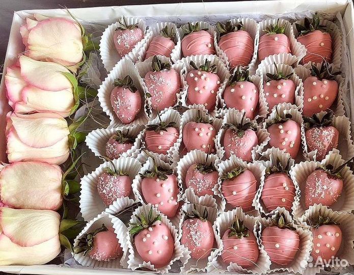 Сладкий подарок,букеты,клубника в шоколаде