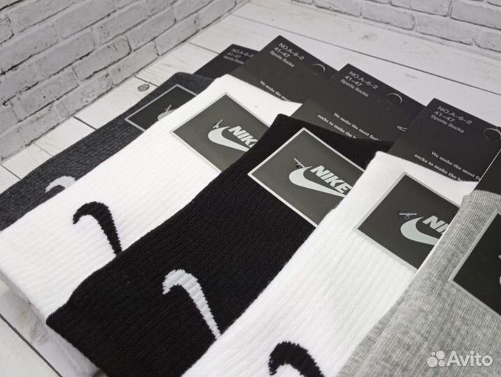 Носки nike высокие