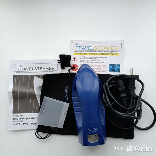 Новый компактный дорожный утюг