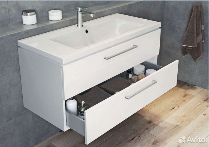 Тумба для ванной подвесная