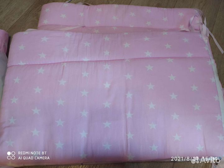 Комплект в кроватку из 5 предметов