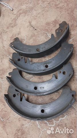 Колодки задние ваз