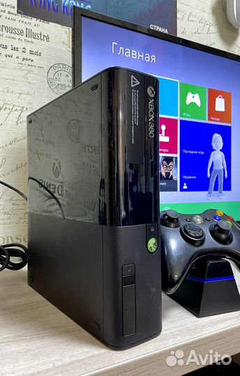 Xbox 360 E Freeboot + 35 игр, гарантия