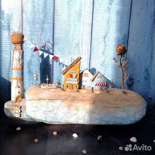 Деревянная карандашница 