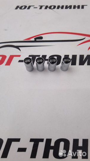 Колпачки на ниппель Land Rover black Land Rover