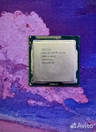 Процессор intel core i7 3770