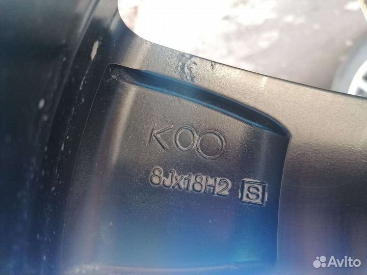 Диски 5 100 r18 на зимней резине