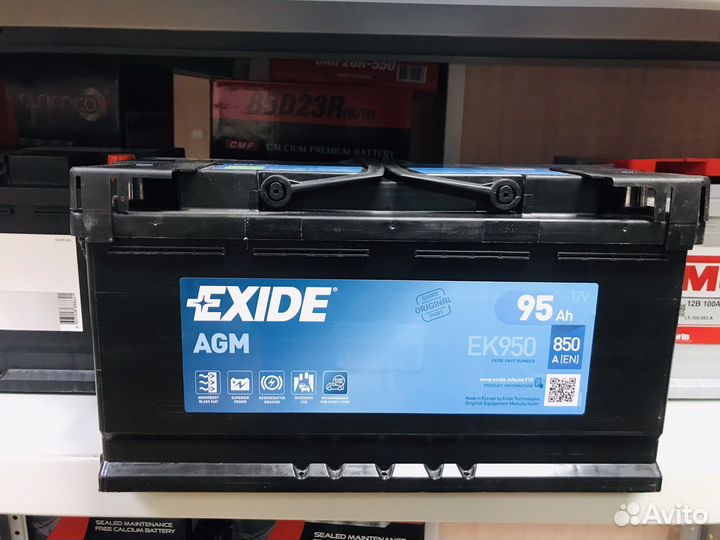 AGM Аккумулятор 95 Бмв Киа Мерседес