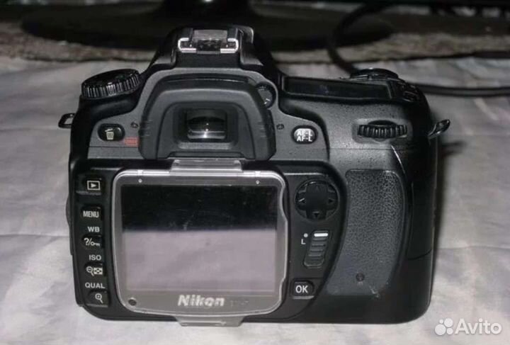 Nikon D80 body с объективом 50 мм