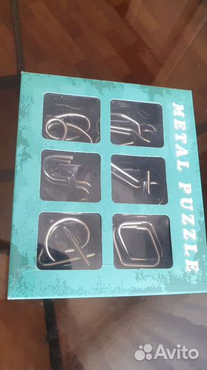 Маталлическая головоломка набор