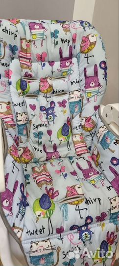 Стульчик для кормления happy baby