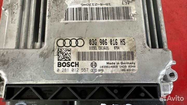 Блок управления двигателем Audi A6 C6 2.0 BRE TDI
