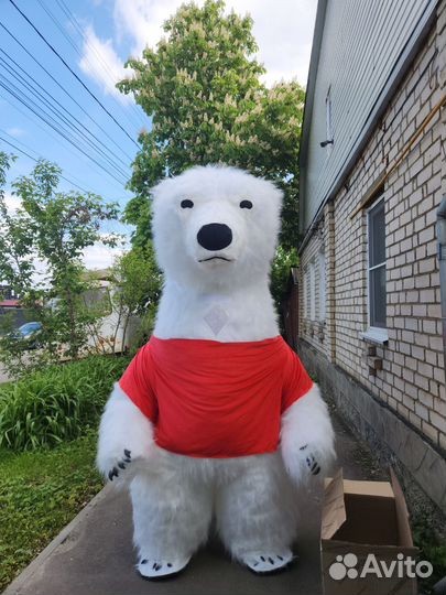 Футболка для белого медведя 2,6 метра
