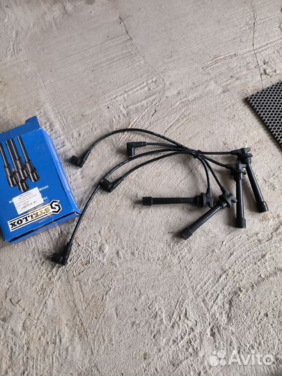 Силиконовые броне провода на kia sports 2