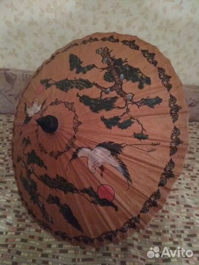 Зонт из бамбука