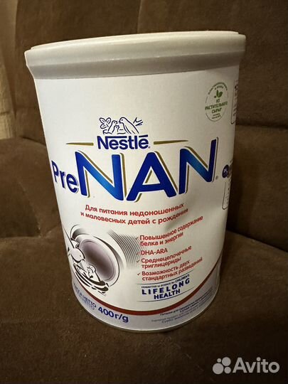 Детская смесь PreNan для недоношенных новая