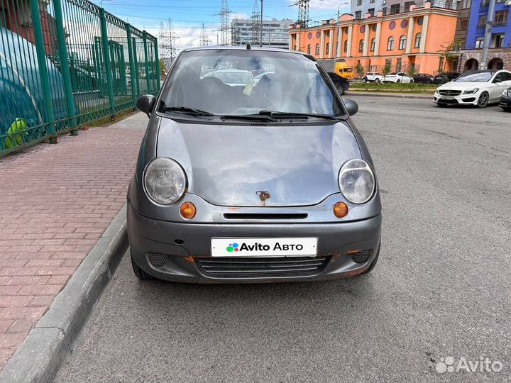 Daewoo Matiz 0.8 МТ, 2012, 264 795 км