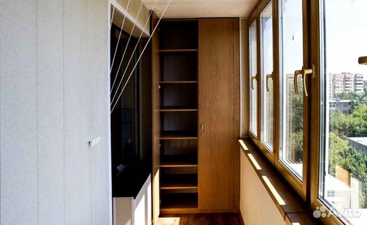 Шкаф на балкон любой дизайн