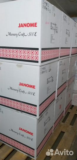 Вышивальная машина Janome Memory Craft 500E