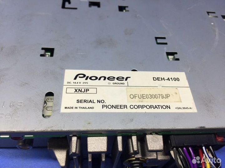 Магнитофон Pioneer Carrozzeria DEH-4100 CD MP3 USB