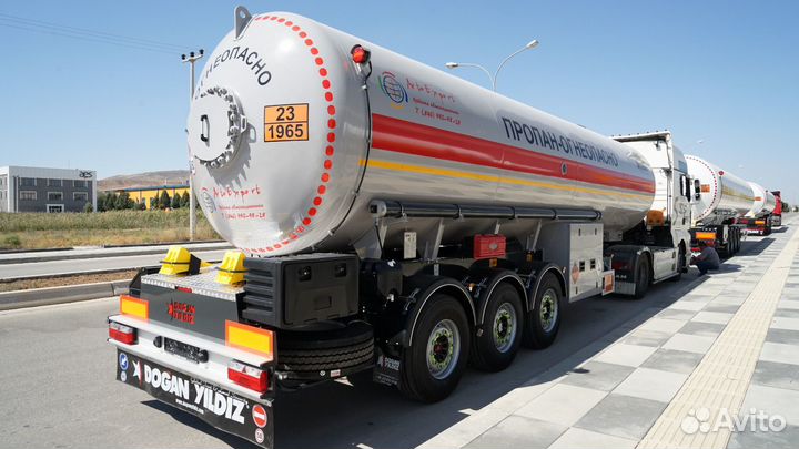 Полуприцеп газовоз Dogan Yildiz DY4 36 м3, 2023