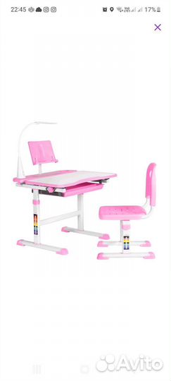 Растущая парта и стул