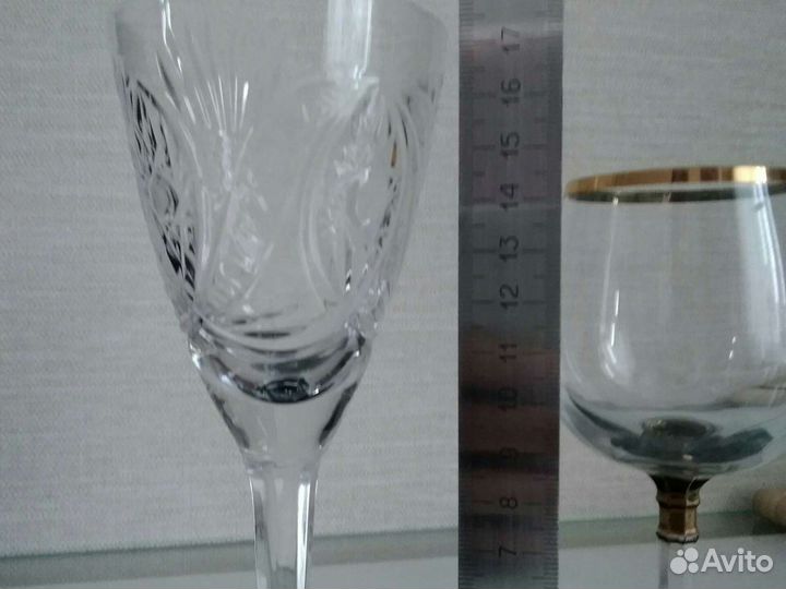 Фужеры хрустальные СССР