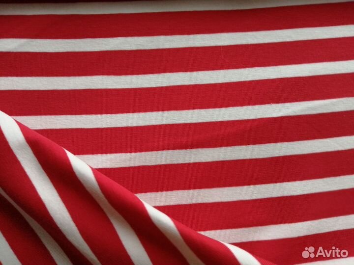 Ткань кулирка Полоска