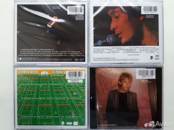 CD диски Chris Rea, Joe Cocker