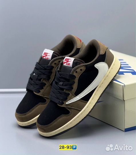 Кроссовки nike air jordan travis scott