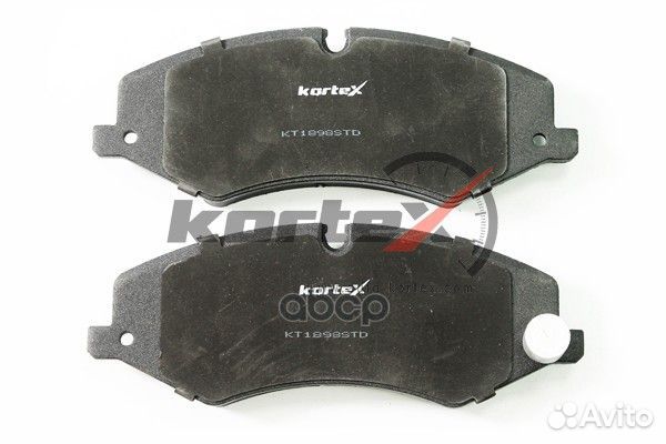 Колодки тормозные дисковые перед KT1898STD kortex