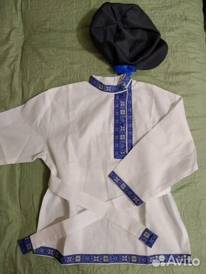 Рубашка- косоворотка, картуз прокат