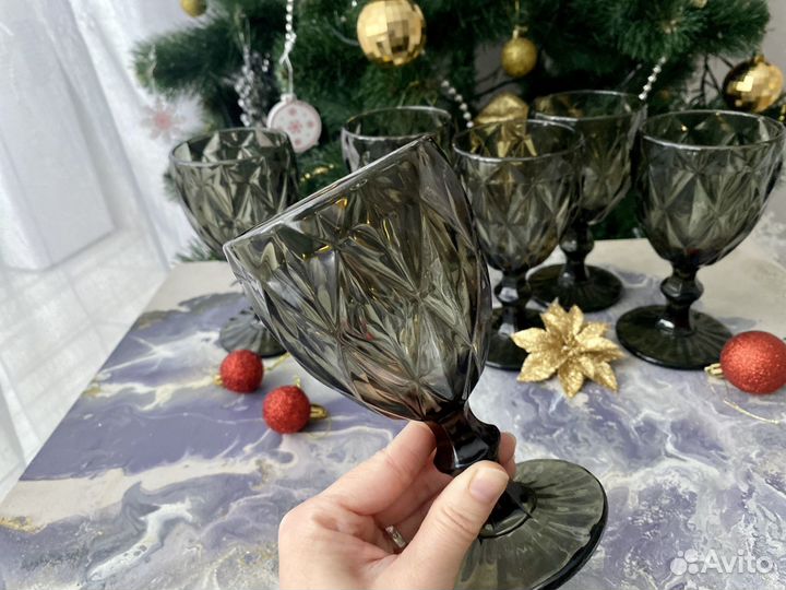 Бокалы для вина 6 шт