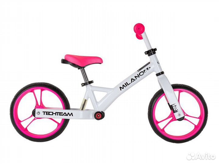 Велосипед Беговел Milano 4.0. Розовый