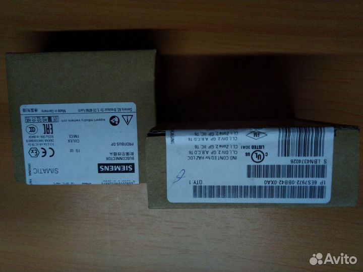 Profibus коннектор 6es7972-0bb42-0xa0