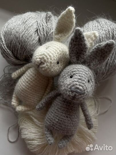 Вязаные игрушки ручной работы