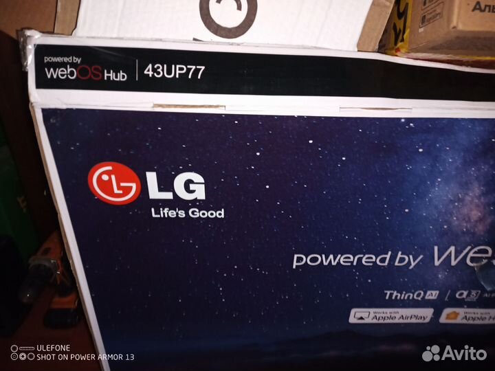 LG телевизор 43диагональ