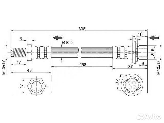 Шланг Land Cruiser