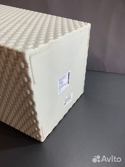 Кашпо idea (М-Пластика) напольное Ротанг, 11.2л, 2