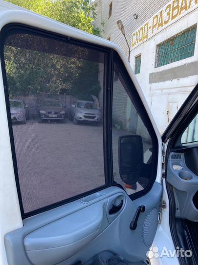 Каркасные шторки Ford Transit на клипсах