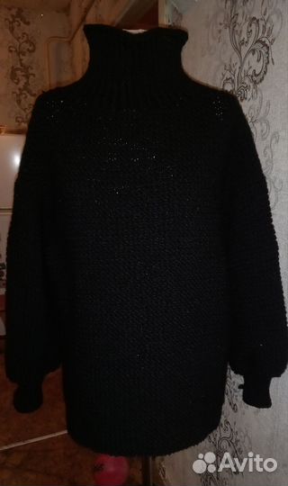 Вязание свитера оверсайз