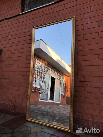 Зеркало с багетной рамой 2050х1000