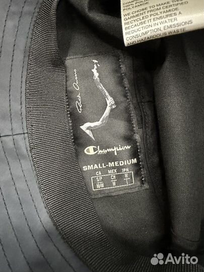 Панама Rick Owens x Champion Bucket Hat оригинал