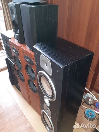 JBL N28,Celestion F28,Электроника 25ас,B&W 302